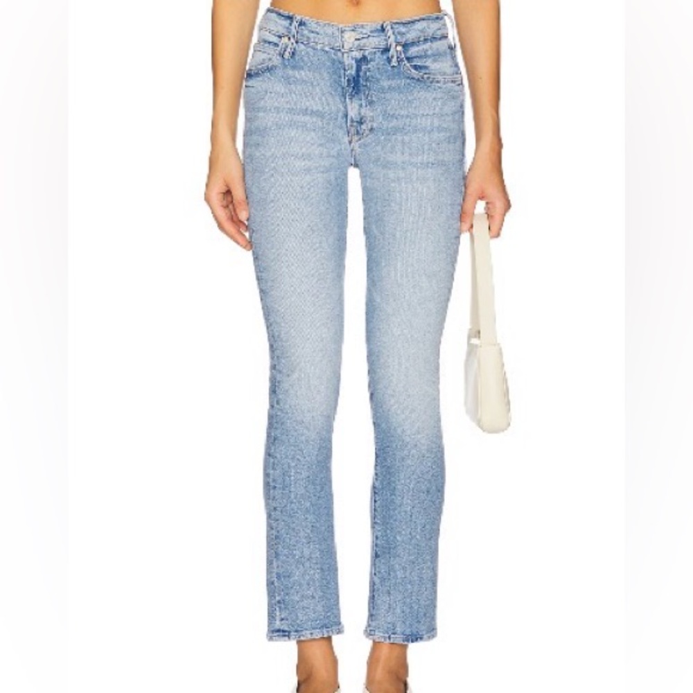 MOTHER Light Blue Straight Leg Jeans *NWT
